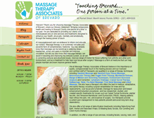 Tablet Screenshot of massagebrevard.com